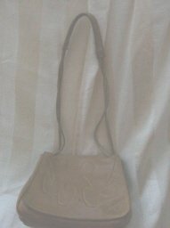 Vintage Hand Made Stamped Leather Purse