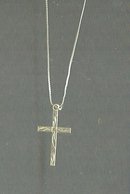 14 KT Gold Fill Cross Pendant w/Chain
