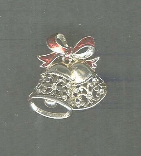 Very Nice Christmas Bell Pin
