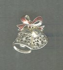 Very Nice Christmas Bell Pin