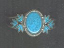 Vintage Imitation Turquoise Bracelet