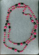 Vintage Flapper Length Bead Necklace