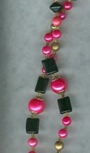 Vintage Flapper Length Bead Necklace