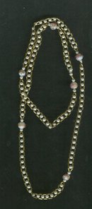 Vintage Wedding Cake Bead Necklace