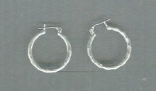 Silver Hoop Earrings
