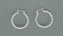 Silver Hoop Earrings
