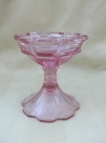 Vintage Pink Fenton Candleholder