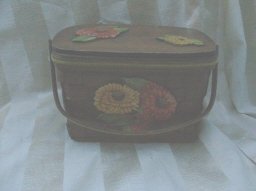 Vintage Wooden Basket Purse