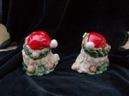 Santa Claus Christmas Salt & Pepper Shakers