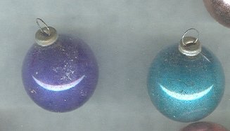 Vintage Glass Christmas Ornaments (Set of 16)