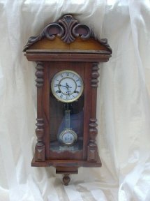 Antique Key Wind Regulator Clock