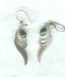 Vintage Silver & Turquoise Earrings