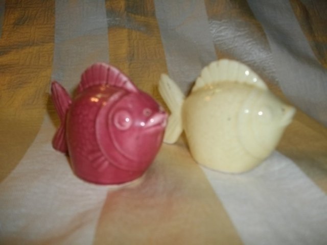 Vintage Fish Salt & Pepper