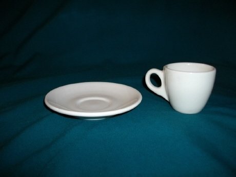 Vintage Buffalo Pottery Espresso Cup Set