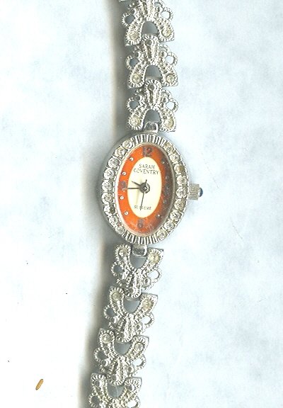 Sarah Coventry Supreme Marcasite Ladies Watch