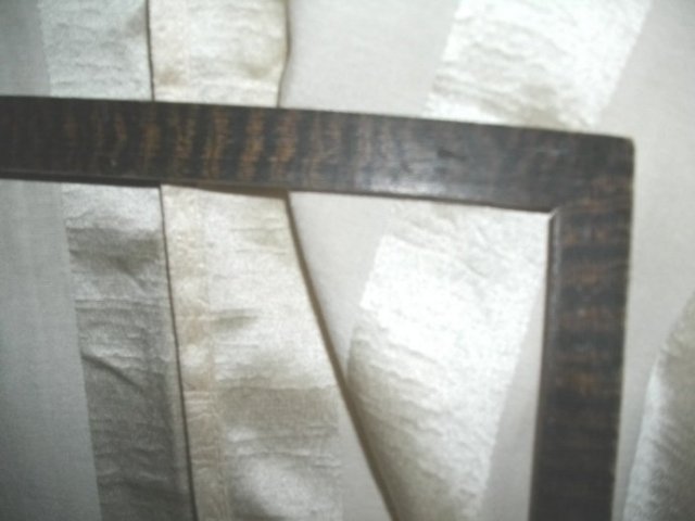 Antique Tiger Maple Picture Frame