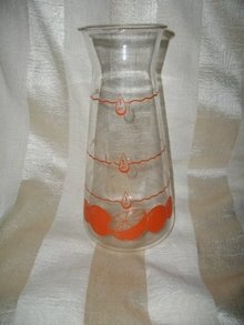 Vintage Pyrex Orange Juice Carafe / Containter