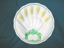 Vintage Ceramic Egg & Vegetable Plate
