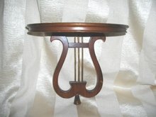 Vintage Wooden Harp Shelf