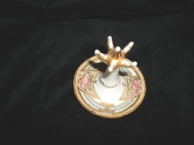 Vintage Nippon Porcelain Ring Holder