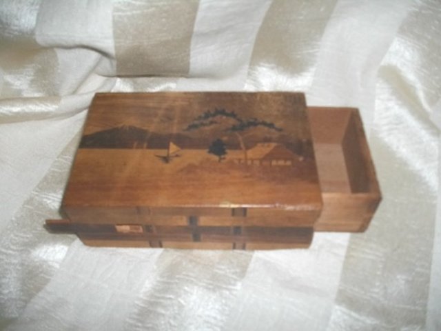 Vintage Wooden Magic Box