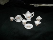 Miniature Porcelain Tea Set
