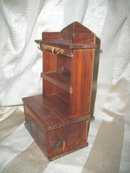Vintage Hand Made Cedar Doll Hutch