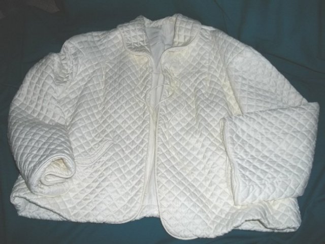 Vintage Quilted Dressing Jacket