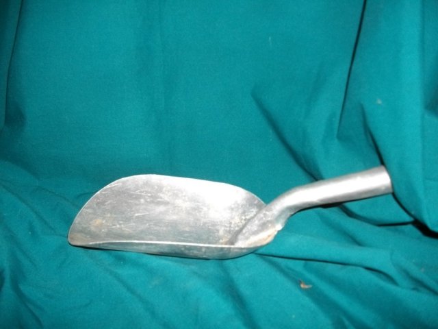 Vintage Large Aluminum Scoop