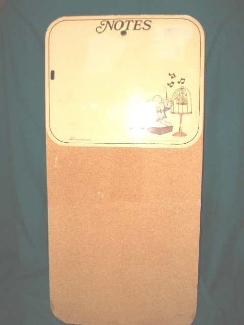 1980's Ziggy Note & Bulletin Board