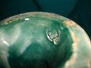 Antique Etruscan Majolica Cake Stand on Pedestal **LOOK**