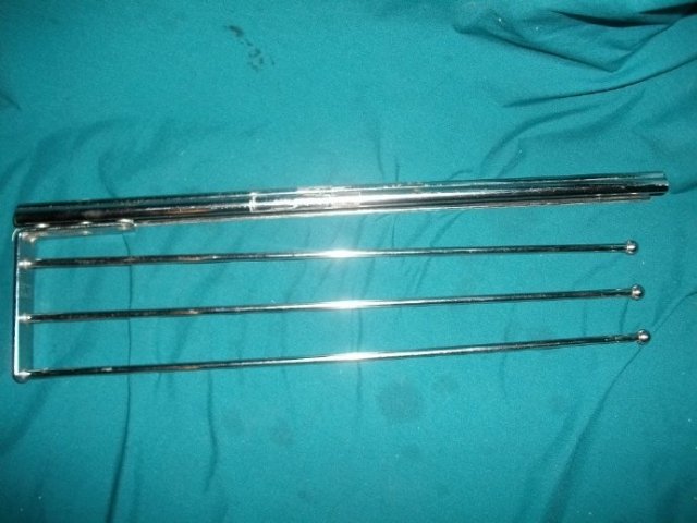 Vintage Chrome Towel Bar &/or Holder