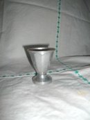 Vintage Aluminum Shot Glass