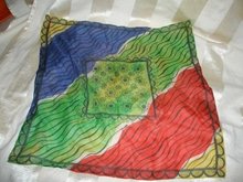 Vintage Hand Rolled Silk Hanky