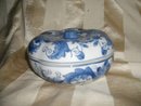 Oriental Porcelain Dish w/Cover