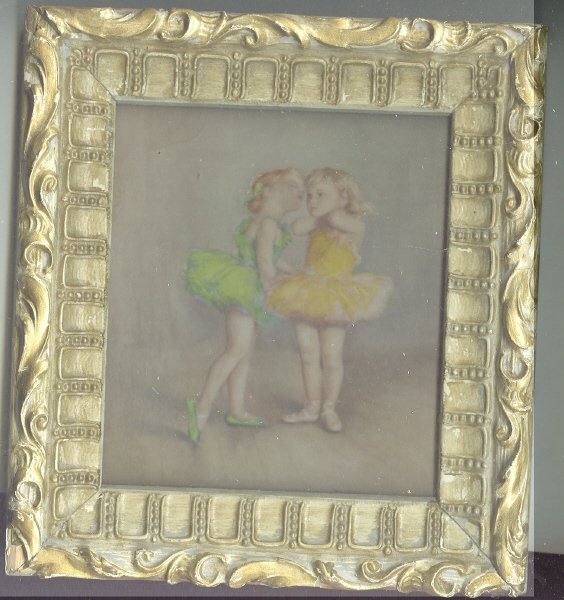 Vintage Ballerina's Prints ** Pair