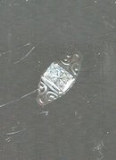 Vintage Sterling Silver Ring w/Large Stone