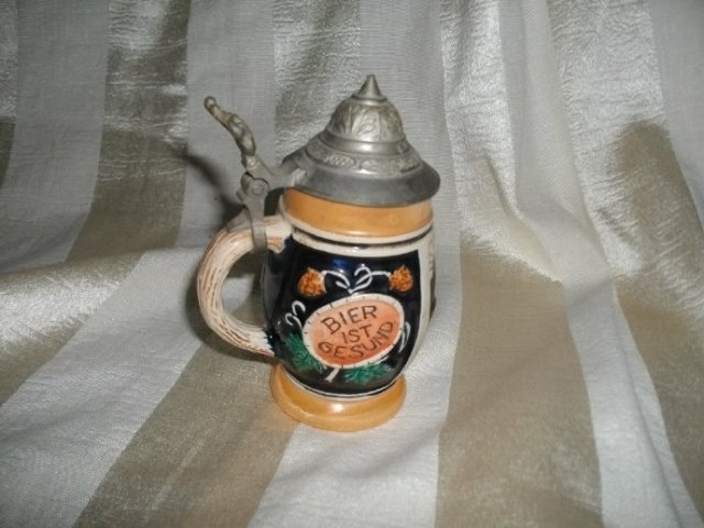 Vintage German Stein w/Hallmarks
