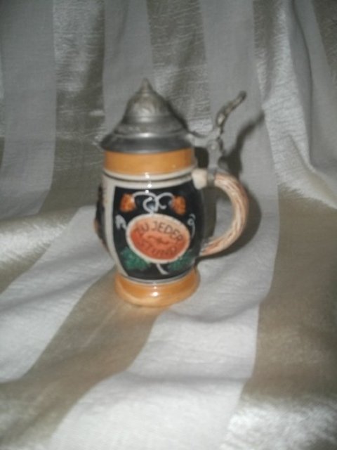 Vintage German Stein w/Hallmarks