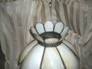Vintage Leaded Glass Lamp Shade