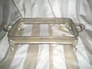 Vintage Silverplate Rectangular Casserole Dish Holder