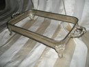 Vintage Silverplate Rectangular Casserole Dish Holder