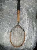 Vintage Wooden Tennis Racket