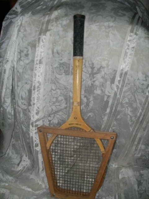 Vintage Wilson Cliff Richey Wooden Tennis Racket