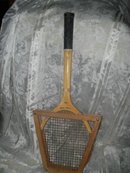Vintage Wilson Cliff Richey Wooden Tennis Racket
