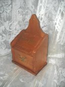 Vintage Wood Recipe Box