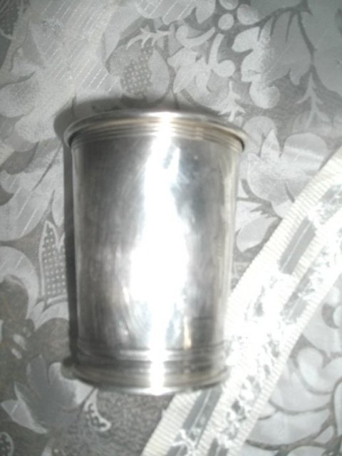 Vintage Silver Beaker Hallmarked Newport