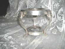 Vintage Silver Burner for Glass Coffee Pot