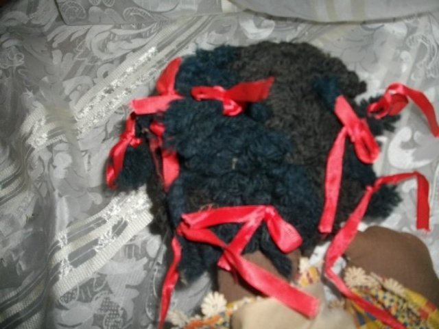Vintage Hand Made African American Baby Doll