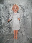 Vintage Soft Plastic Nurse Doll